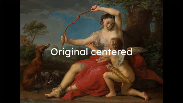 The whole painting centred on a 16:9 screen with black bars either side.